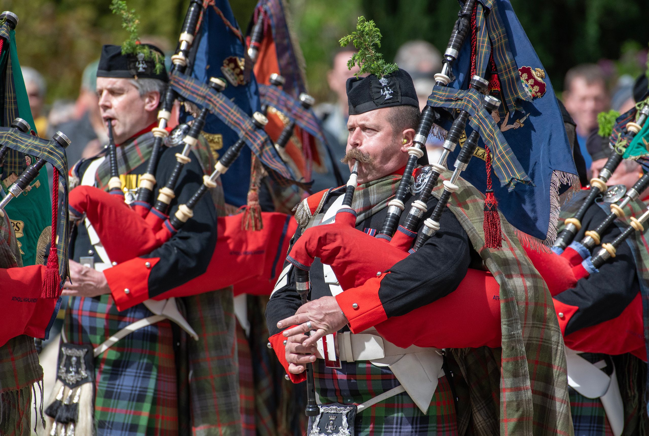 Atholl Highlanders Parade